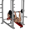 Bench Press - Smith Machine Decline Reverse